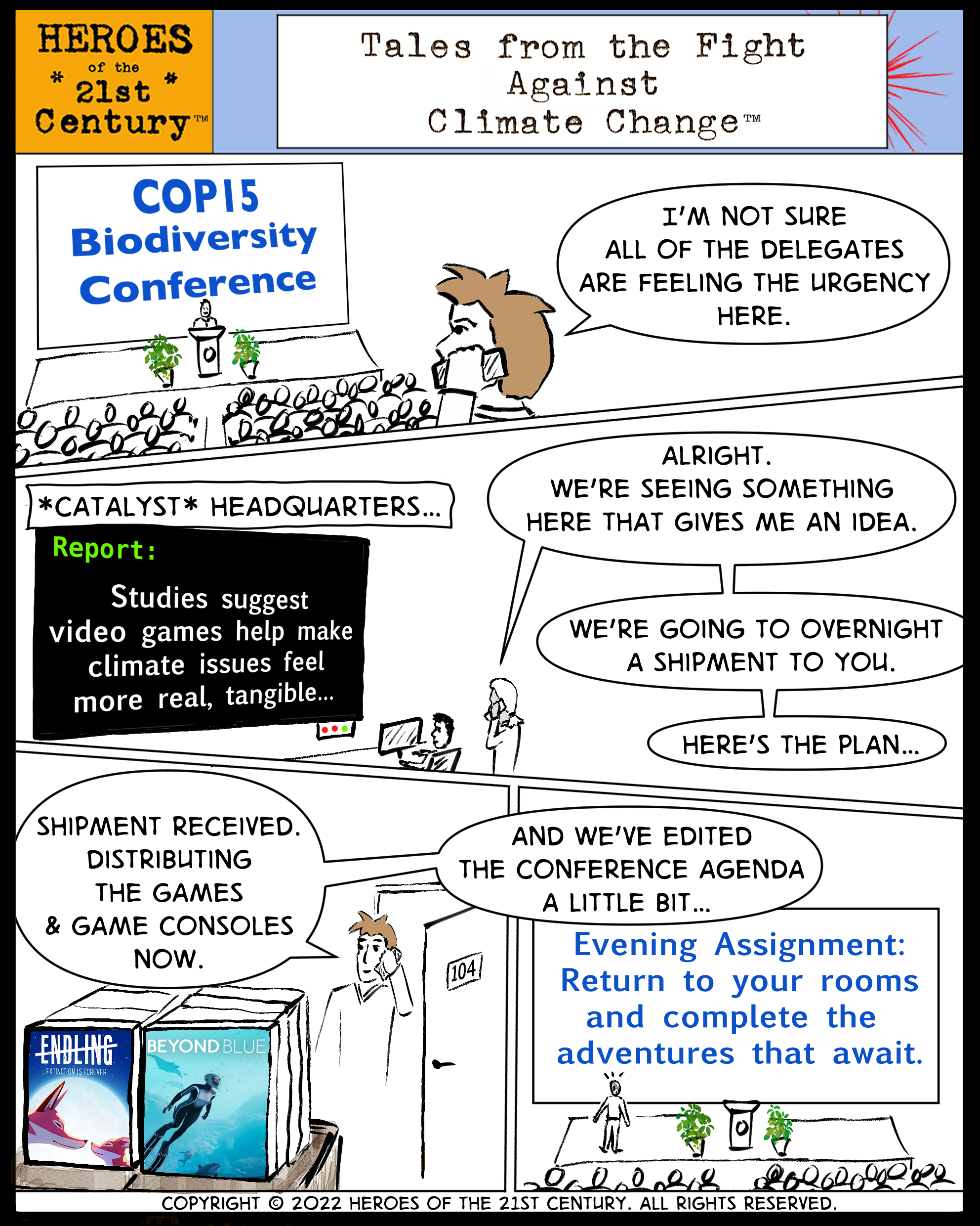 Sending Some Video Game Mojo to the Delegates at COP15